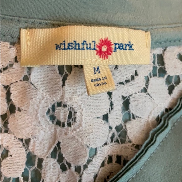 Blue/green short sleeve tee - Picture 2 of 3